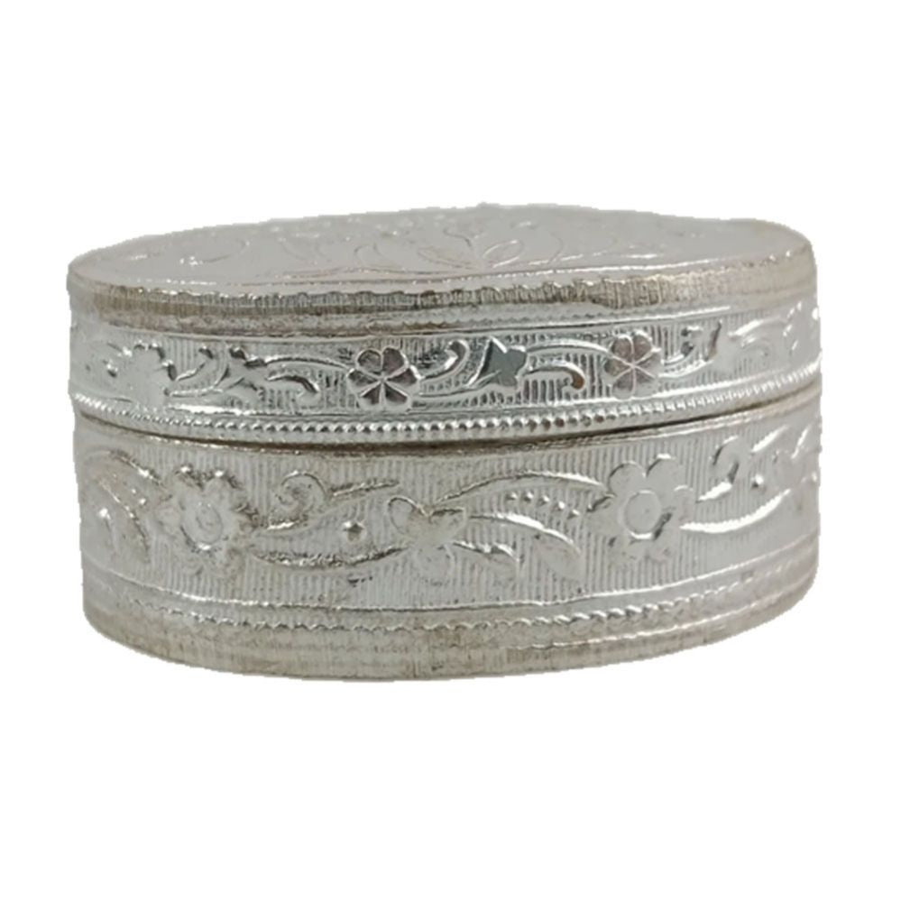 German Silver Kumkum-Oval