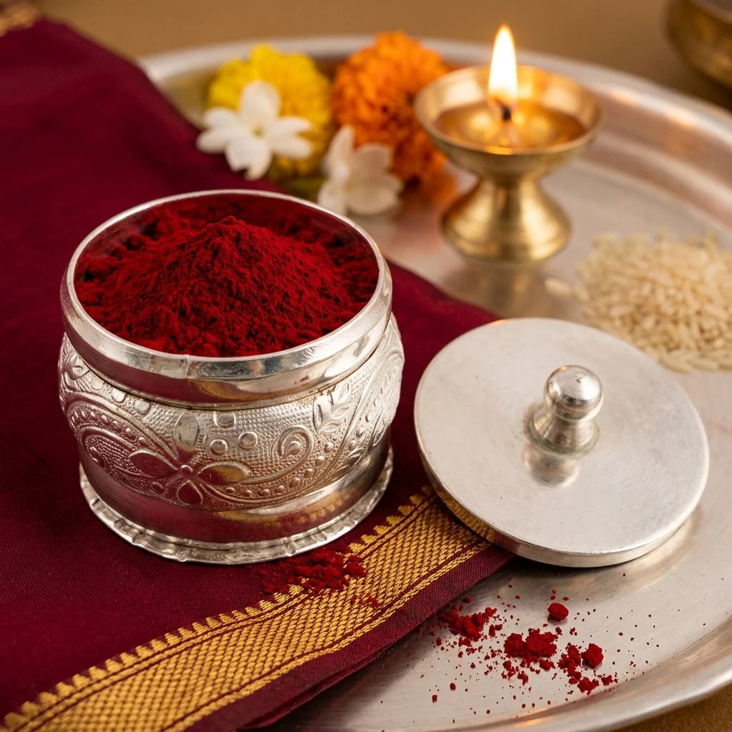 German Silver Kumkum-Simil 300gms
