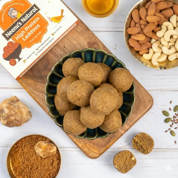 Neenus Natural High Protein Laddoo