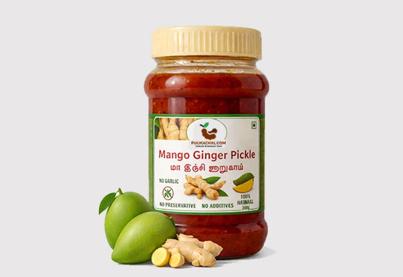 Pulikachal's Mango Ginger Pickle