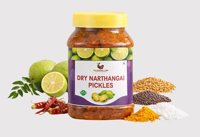 Pulikachal's Dry Narthangai Kaaram (Pickle)