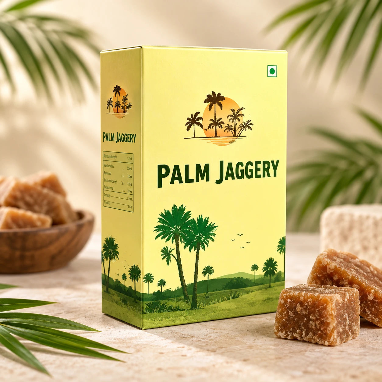 thepalmera Palm Jaggery Block Sweetener