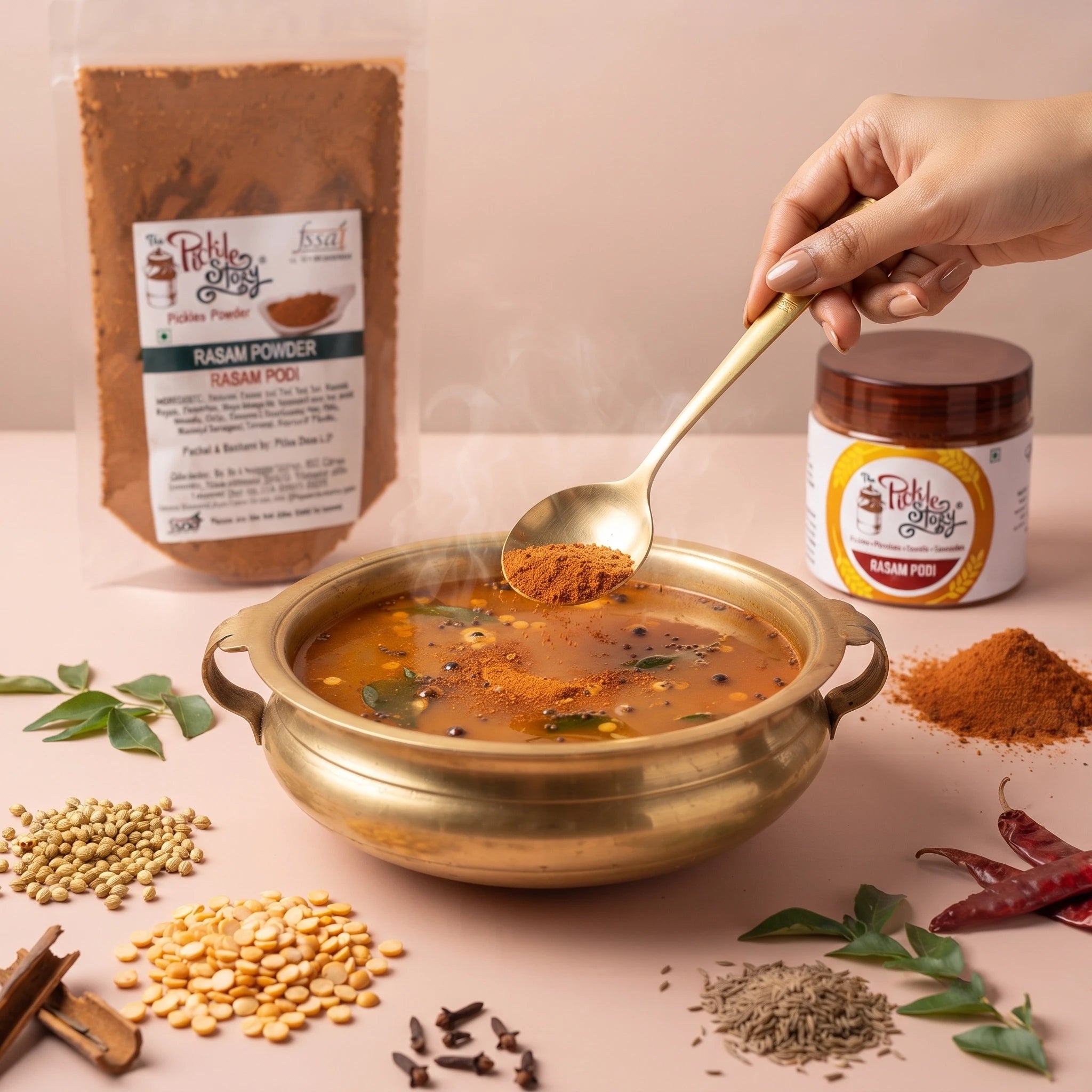 Picklestory Instant Rasam Podi- Andhra Style