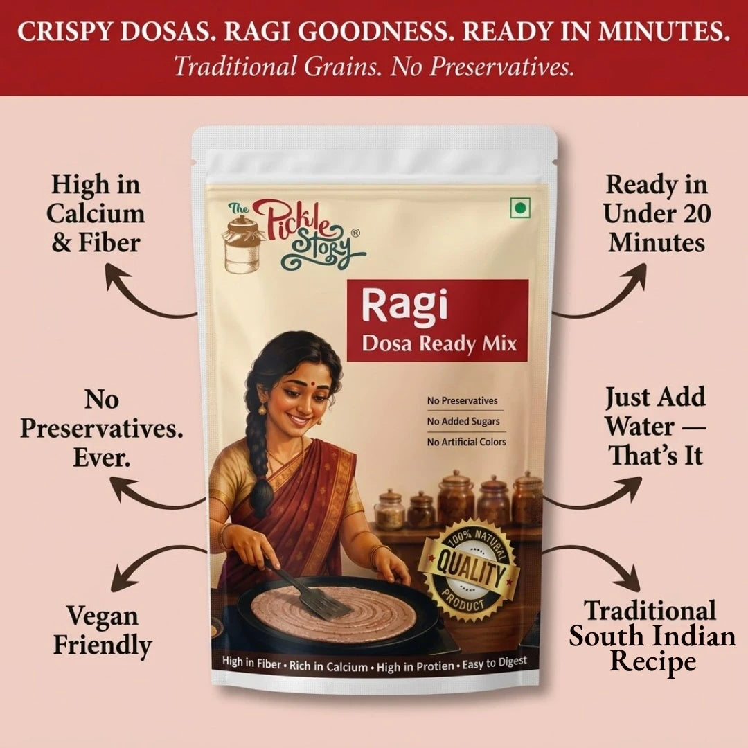 Picklestory Ragi Dosa Ready Mix