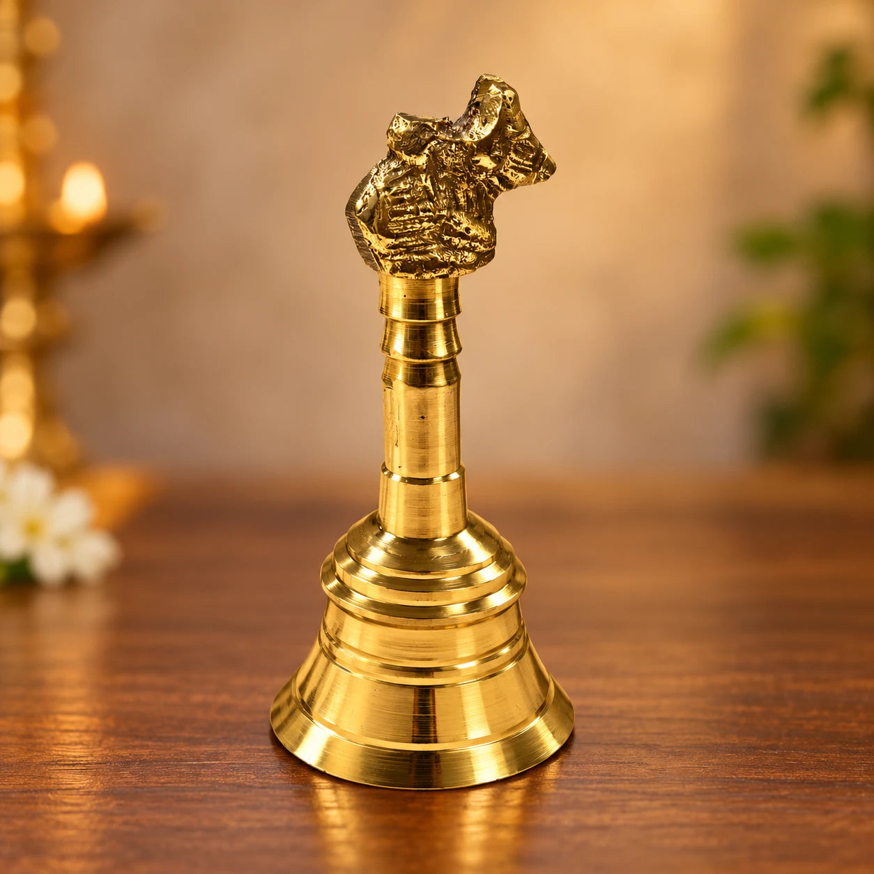 Traditional Brass Nandi Pooja Bell