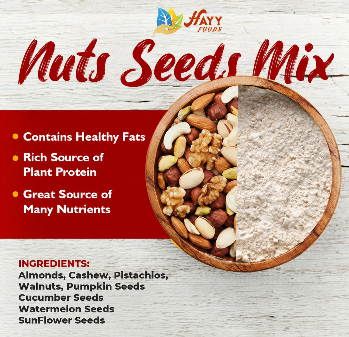 Nuts Seeds Powder