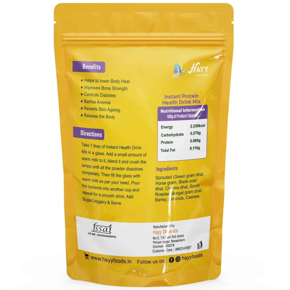 Instant Protein Health Mix