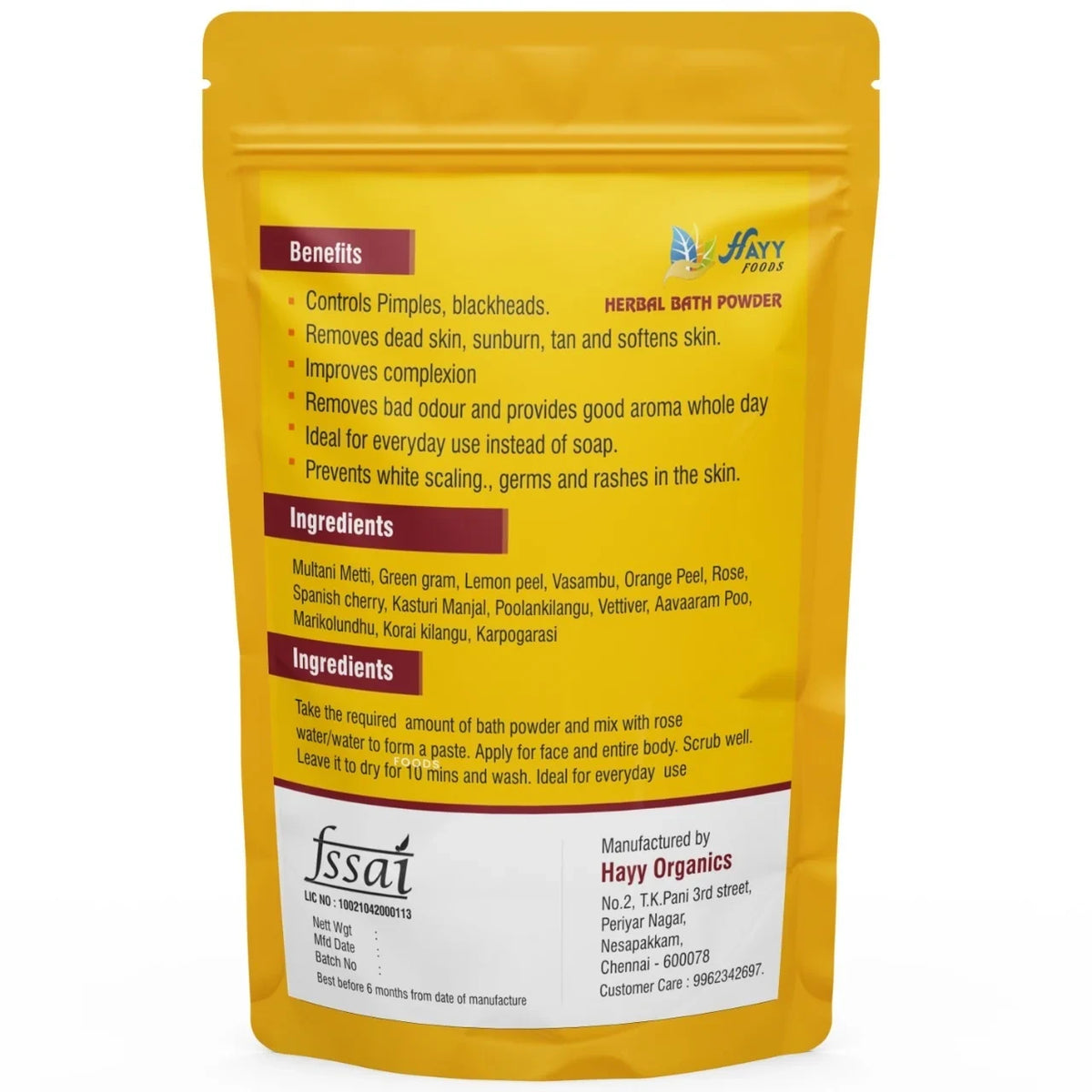 Herbal Bath Powder