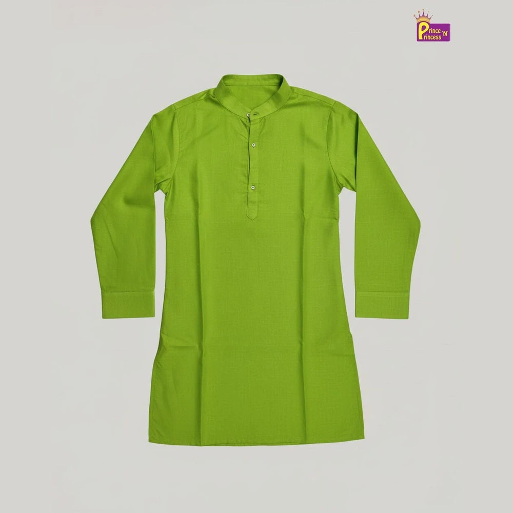 Boys Kurta Pajama in Green KP206