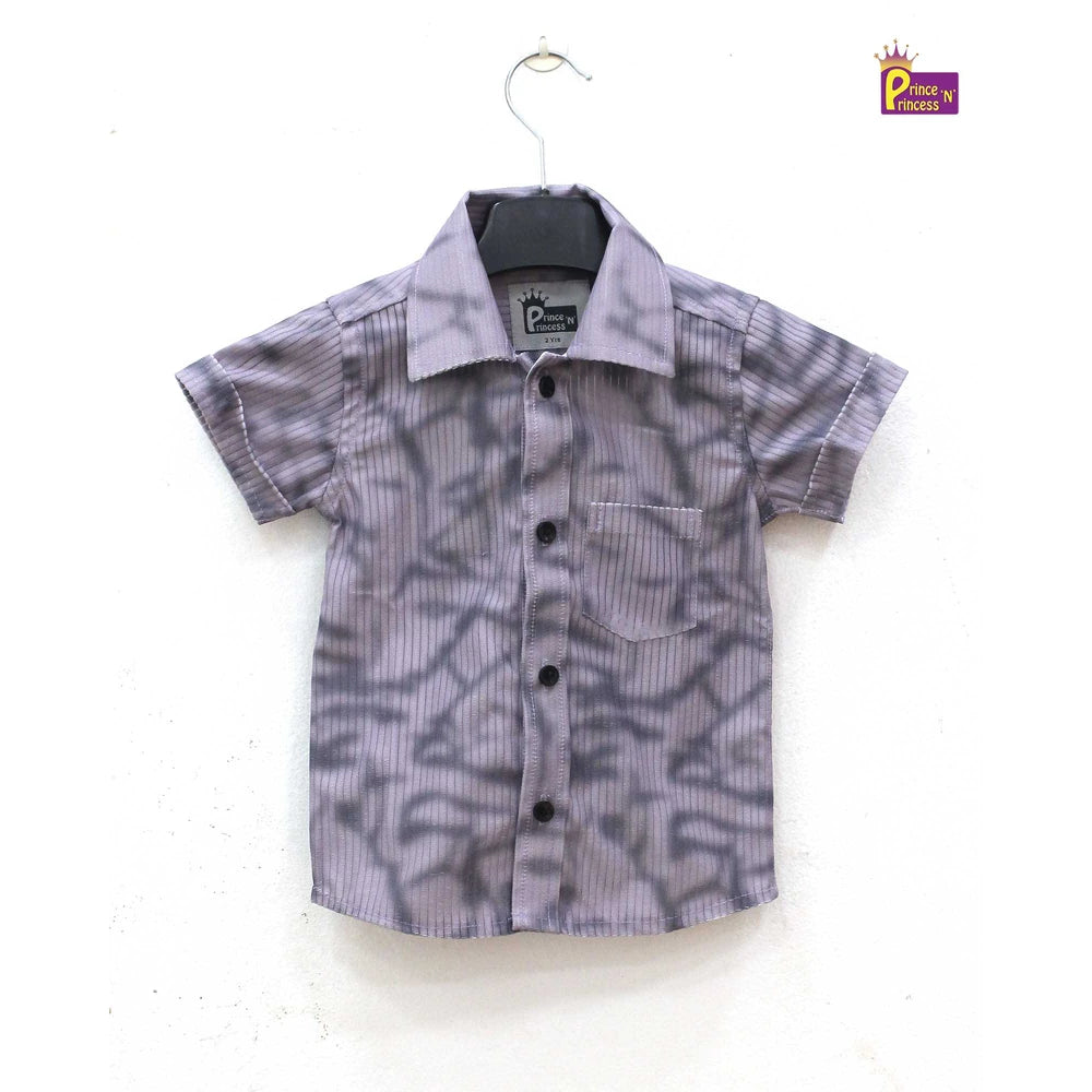 Kids Popcorn Purple half Sleeve shirt ST172