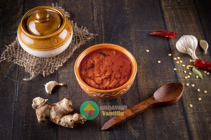 Godavari Vantillu Allam Pachadi (Ginger Pickle)