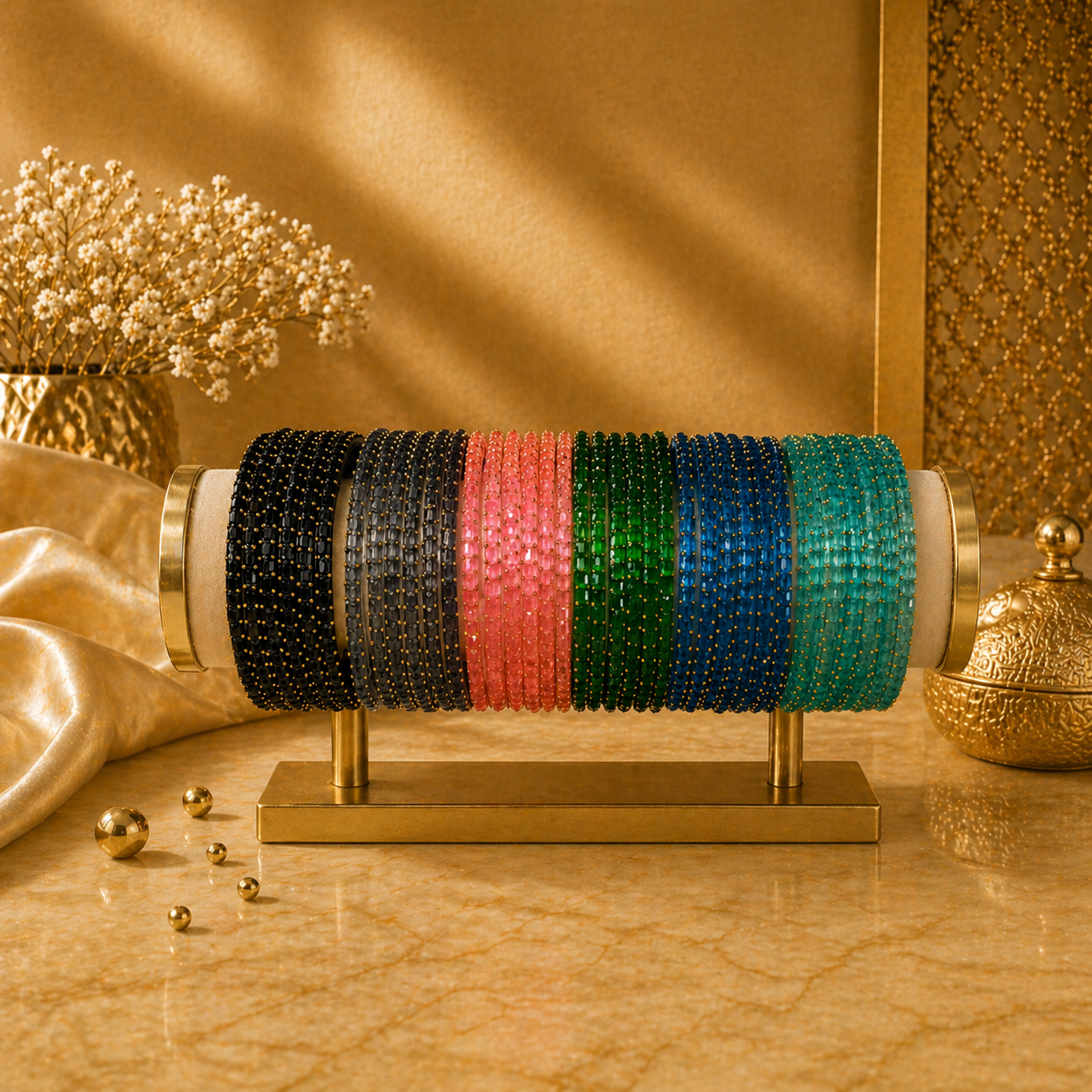Glass Bangle - Multicolour 1