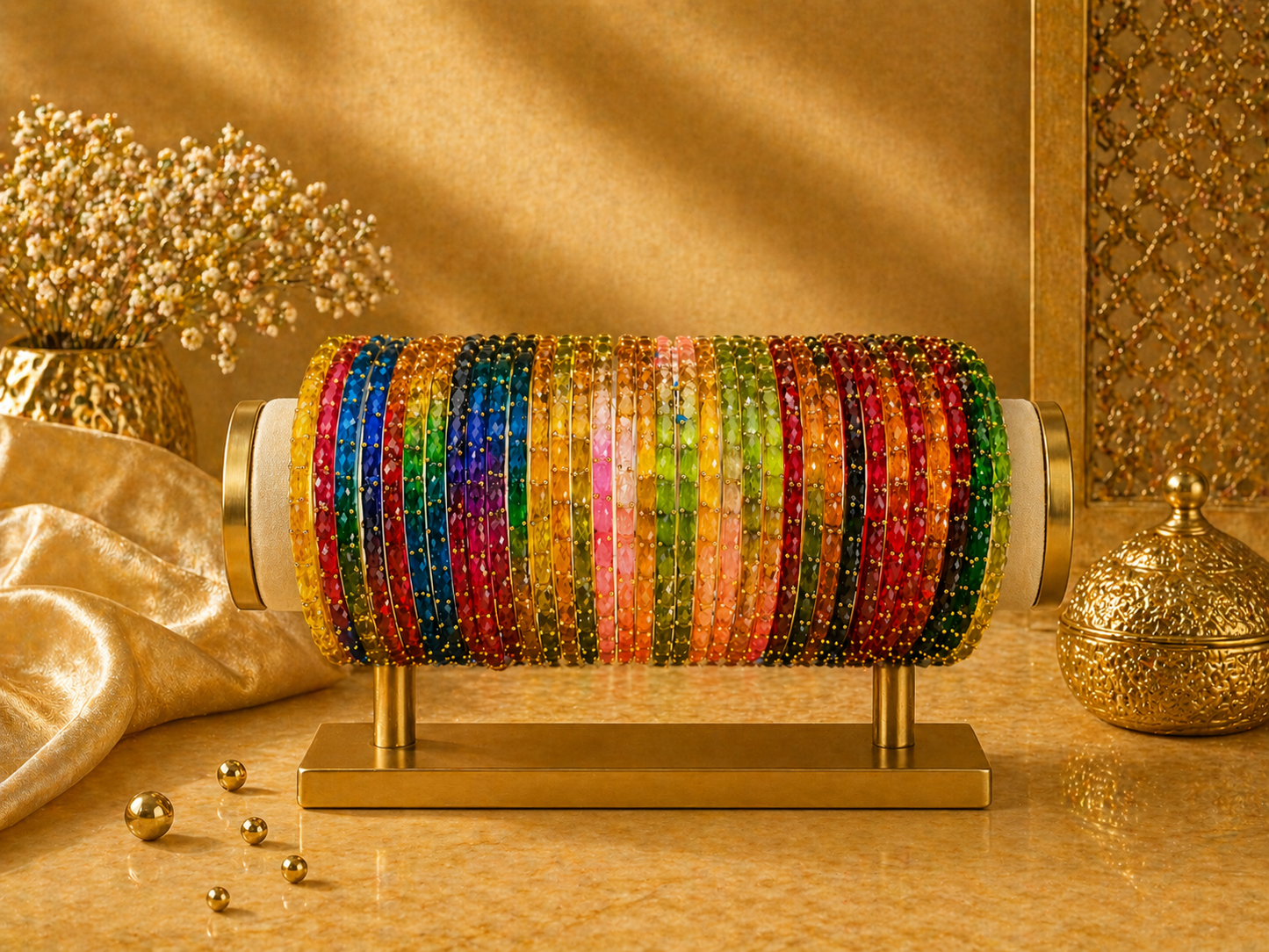 Glass Bangle - Multicolour 5