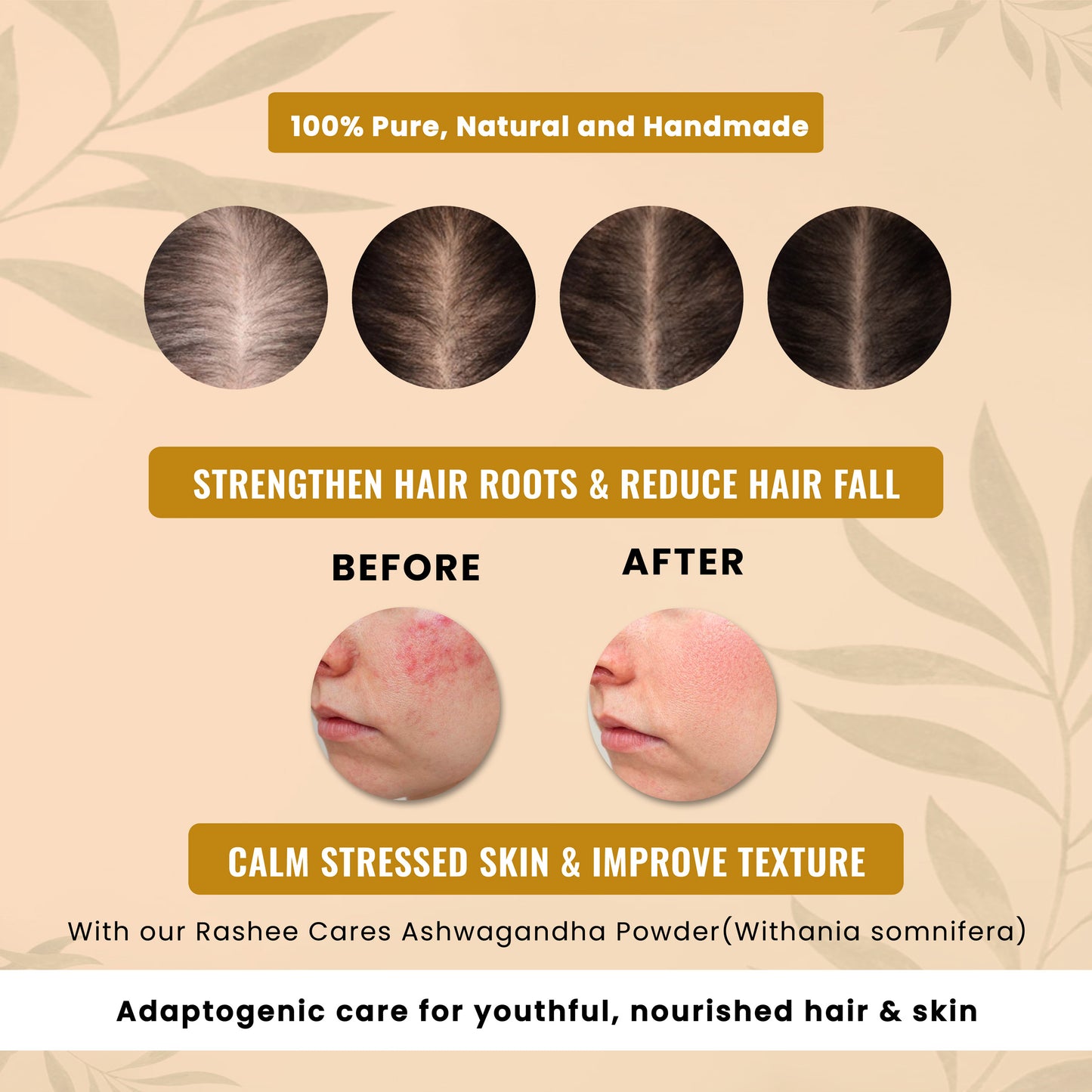 Rashee Cares Herbal Ashwangandha Powder