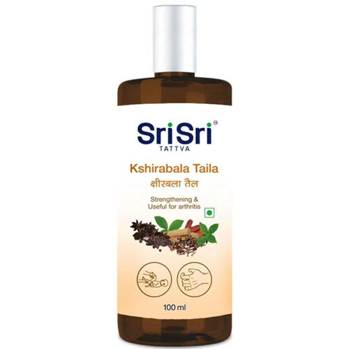 Sri Sri Tattva Kshirabala Taila
- Strengthening & Useful for arthritis