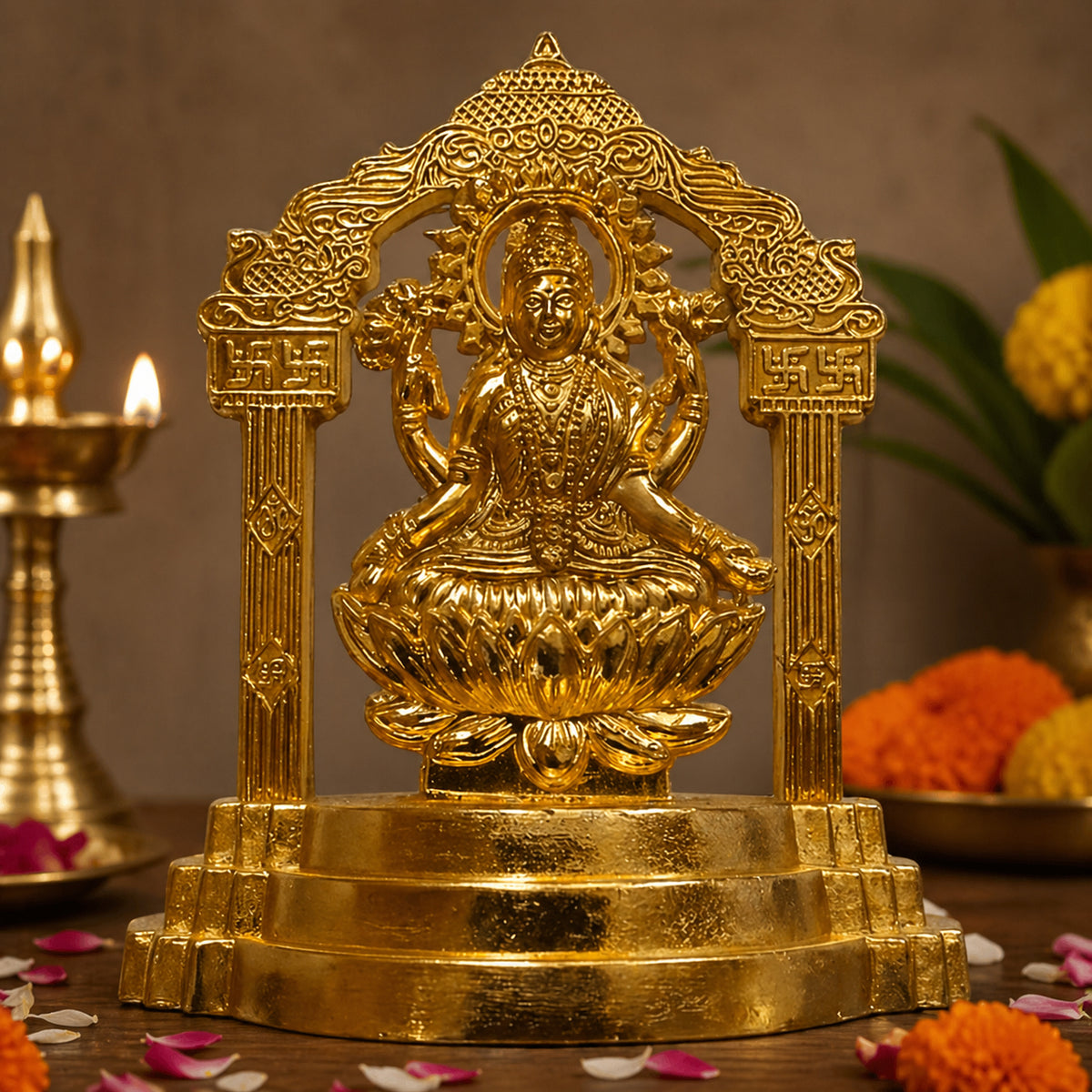German Silver Lakshmi Darbar