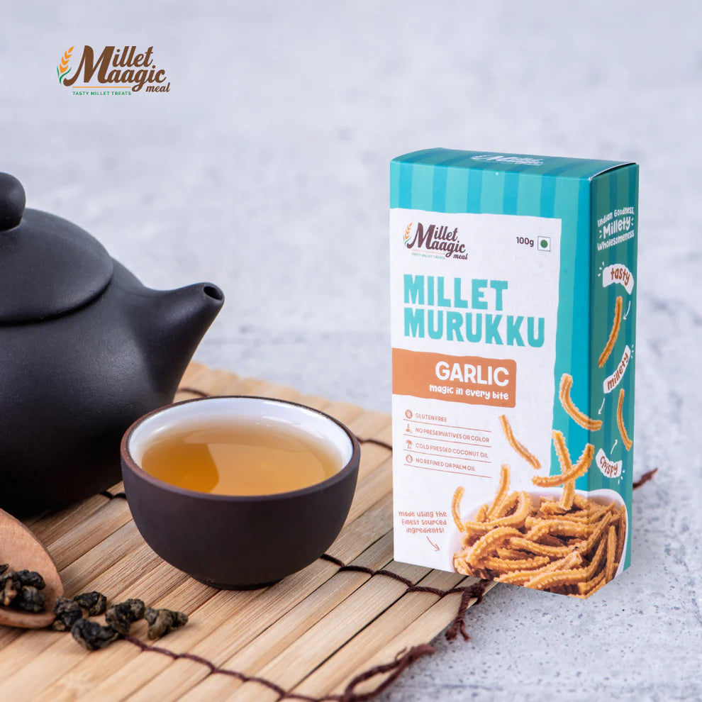 Millet Maagic's Kodo Garlic Murukku