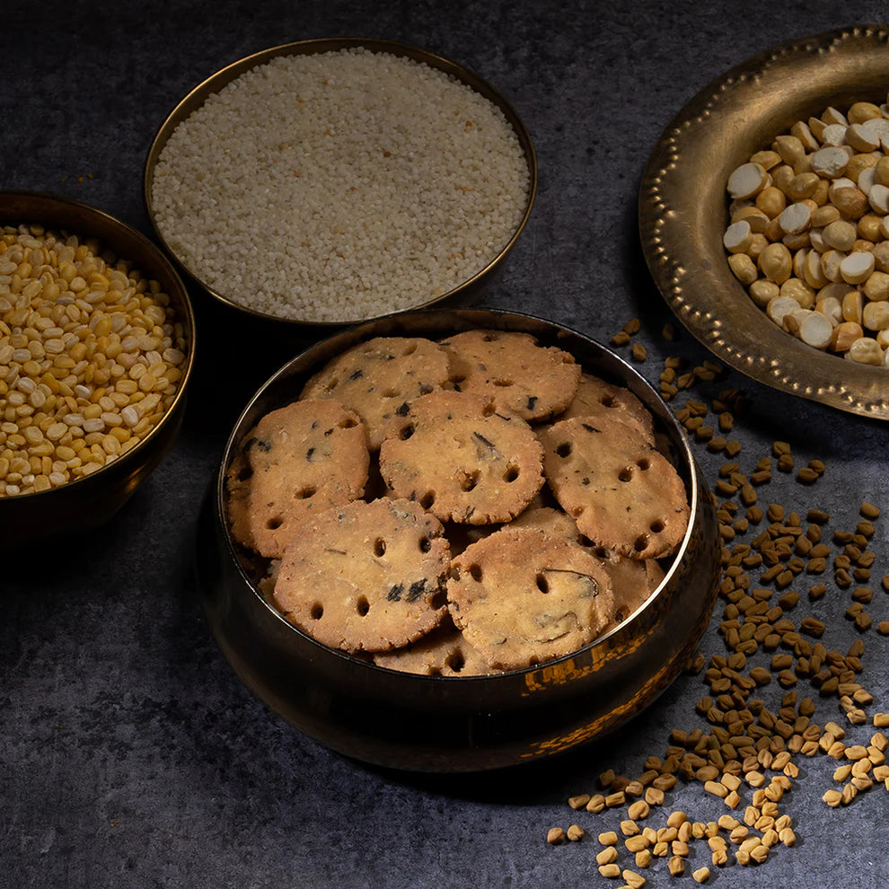 Millet Maagic's Samai Methi Thattai