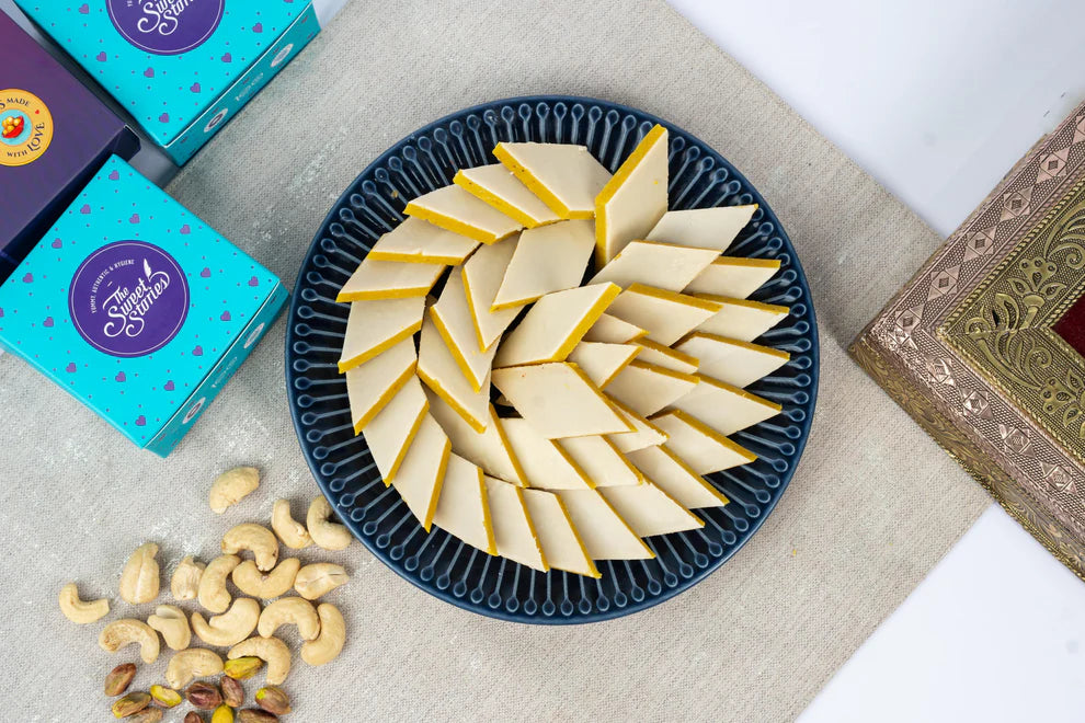 The Sweet Stories Pineapple KajuKathli