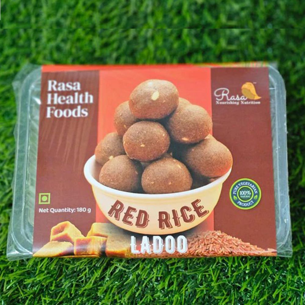 Rasa's Red Rice Ladoos