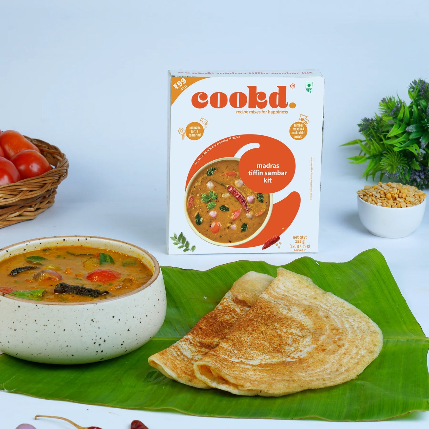 Cookd Madras Tiffin Sambar Masala