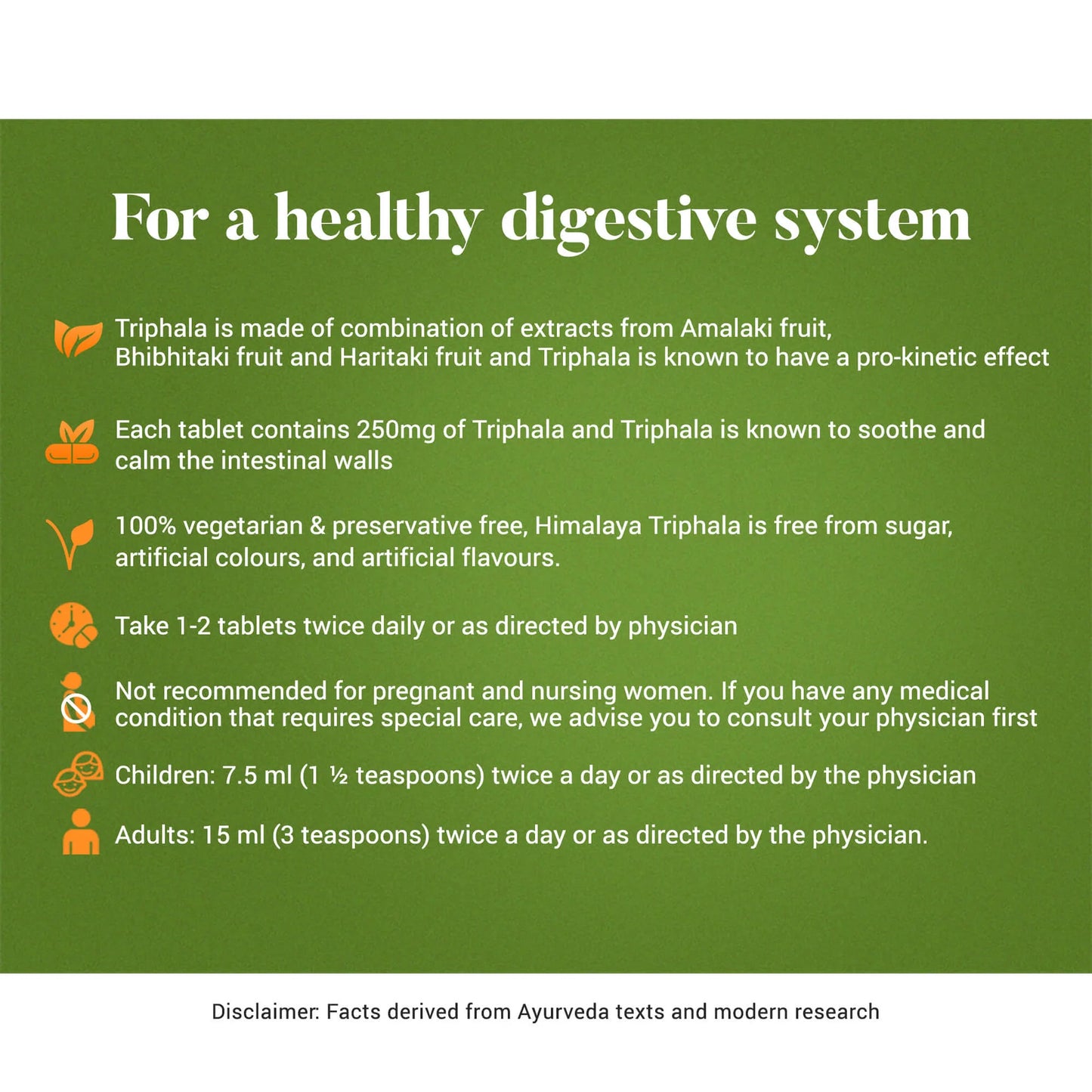 Himalaya's Triphala Tabs