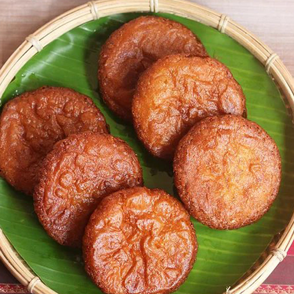 Kamarkat Srini's
Athirasam (Red Rice)