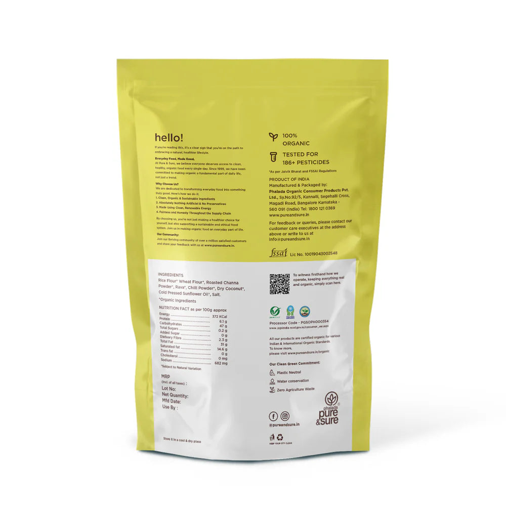 Pure&Sure Organic Kodbale