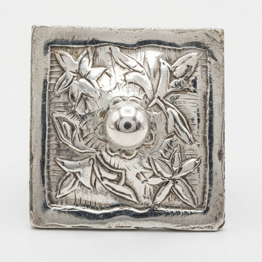 German Silver Kumkum - Square