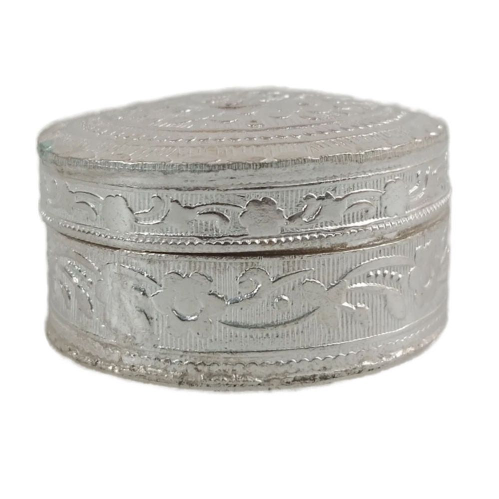German Silver Kumkum-Round
