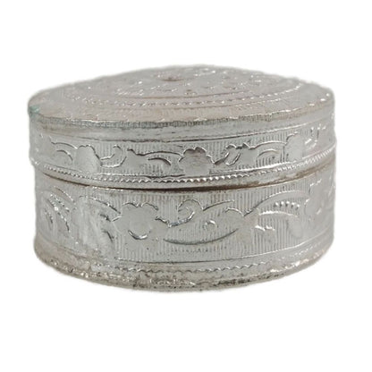 German Silver Kumkum-Round