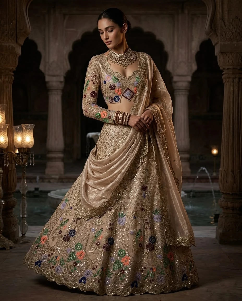 Vastra Creation's Jimmy Choo Lehenga