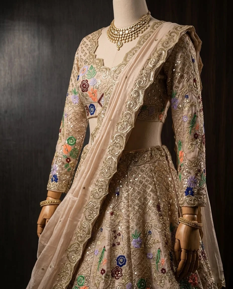 Vastra Creation's Jimmy Choo Lehenga