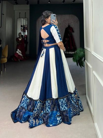 Vastra Creation's Blue Beauty for Garba Nights