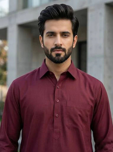 Inli Fashion's Premium Cotton Pathani Kurta & Salwar Set