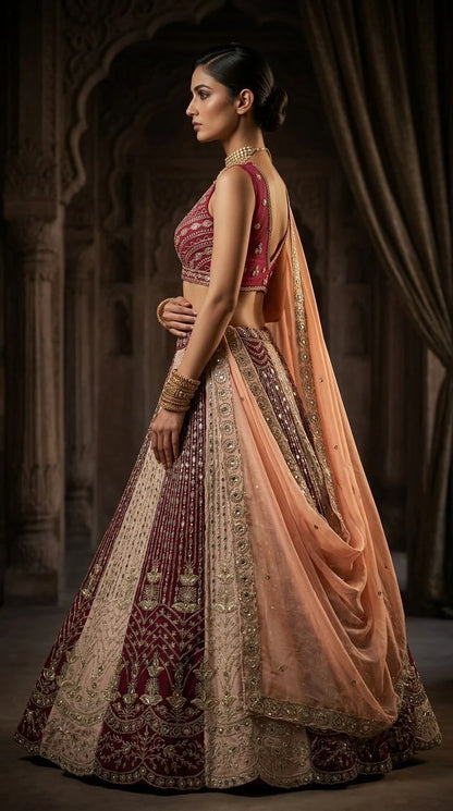 Vastra Creation's Designer Fox Georgette Lehenga Collection