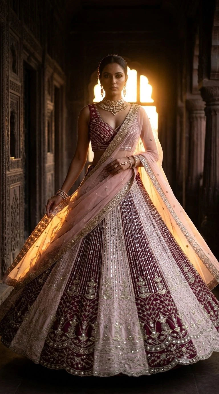 Vastra Creation's Designer Fox Georgette Lehenga Collection