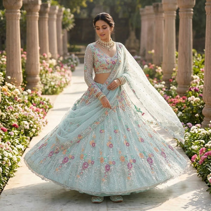 Vastra Creation's Premium Heavy Organza Silk Lehenga Collection