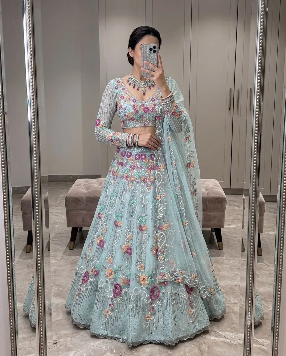 Vastra Creation's Premium Heavy Organza Silk Lehenga Collection