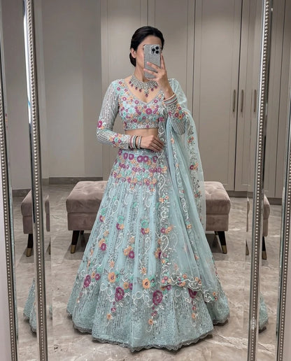 Vastra Creation's Premium Heavy Organza Silk Lehenga Collection