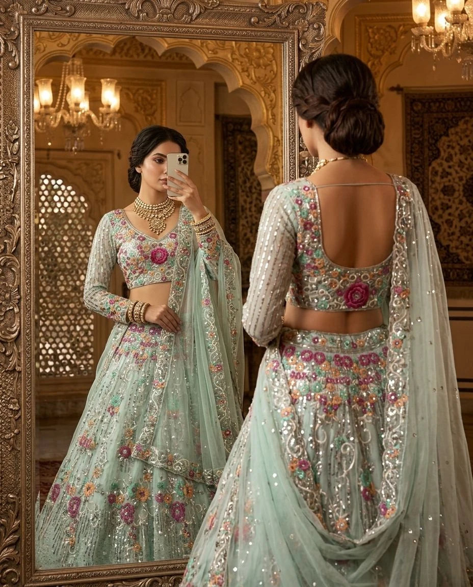 Vastra Creation's Premium Heavy Organza Silk Lehenga Collection