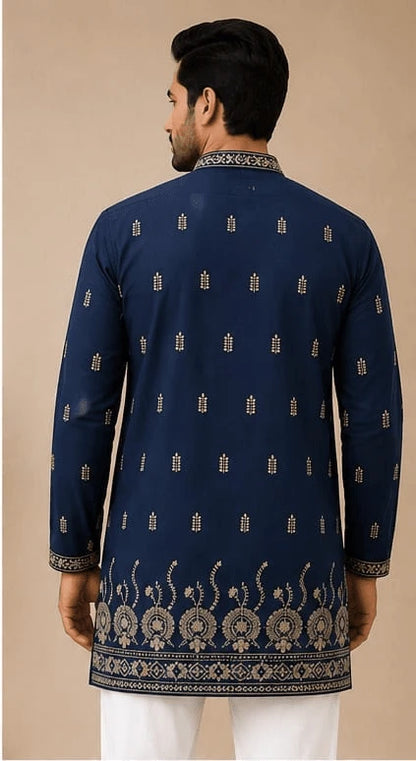 Shyam Enterprises' Stylish Short kurta Full Sleeves in Rayon cotton Fabric