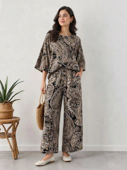 Shyam Enterprises' Palazzo Co-Ord Set
