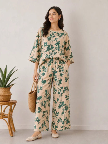 Shyam Enterprises' Palazzo Co-Ord Set