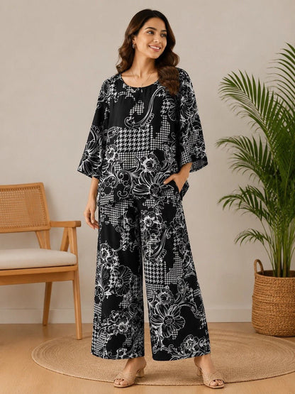 Shyam Enterprises' Palazzo Co-Ord Set