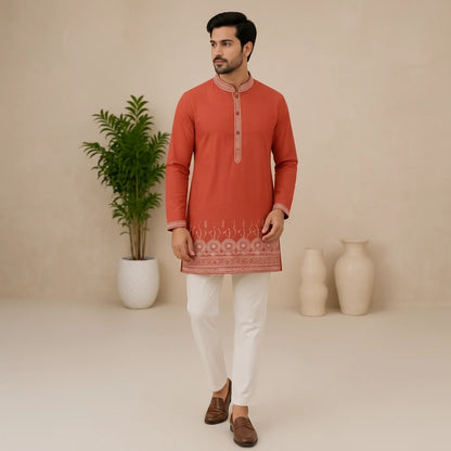 Shyam Enterprises' Stylish Short kurta Full Sleeves in Rayon cotton Fabric