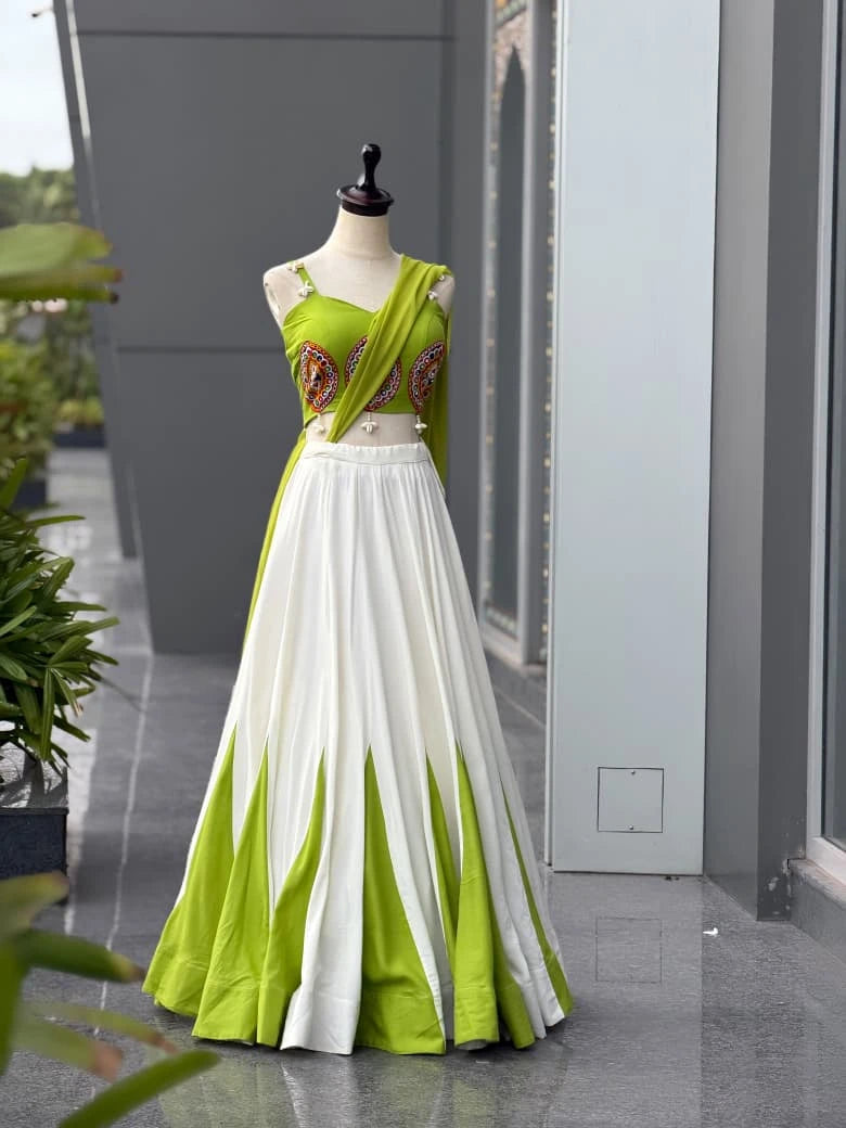 Vastra Creation's Navratri Special Cotton Lehenga Choli Set