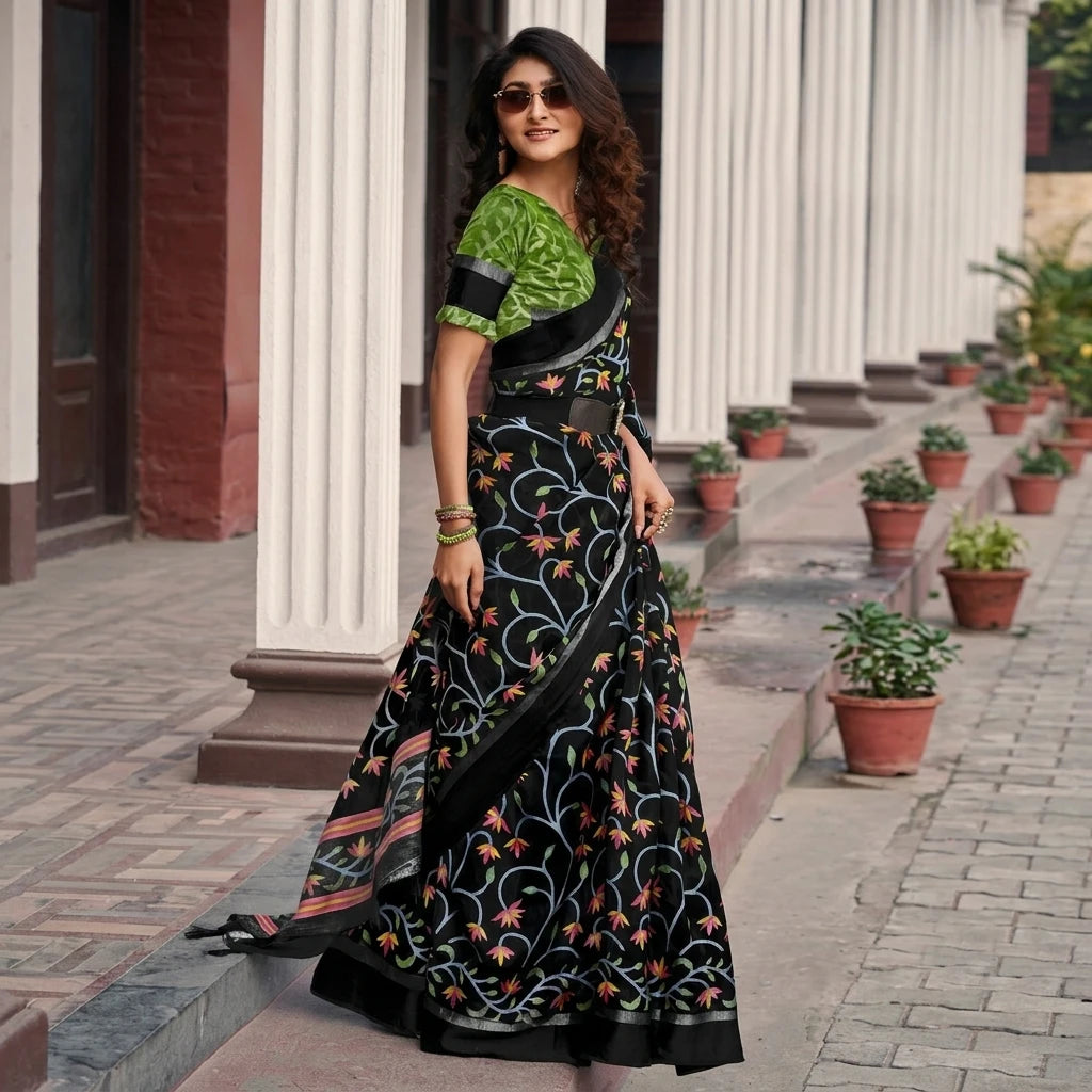 Sweet Memories Brasso Saree Collection