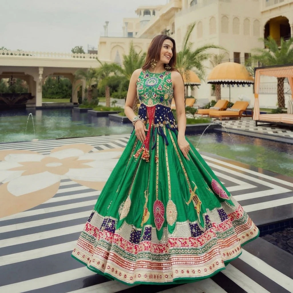 Vastra Creation's Premium Partywear Lehenga Choli Set