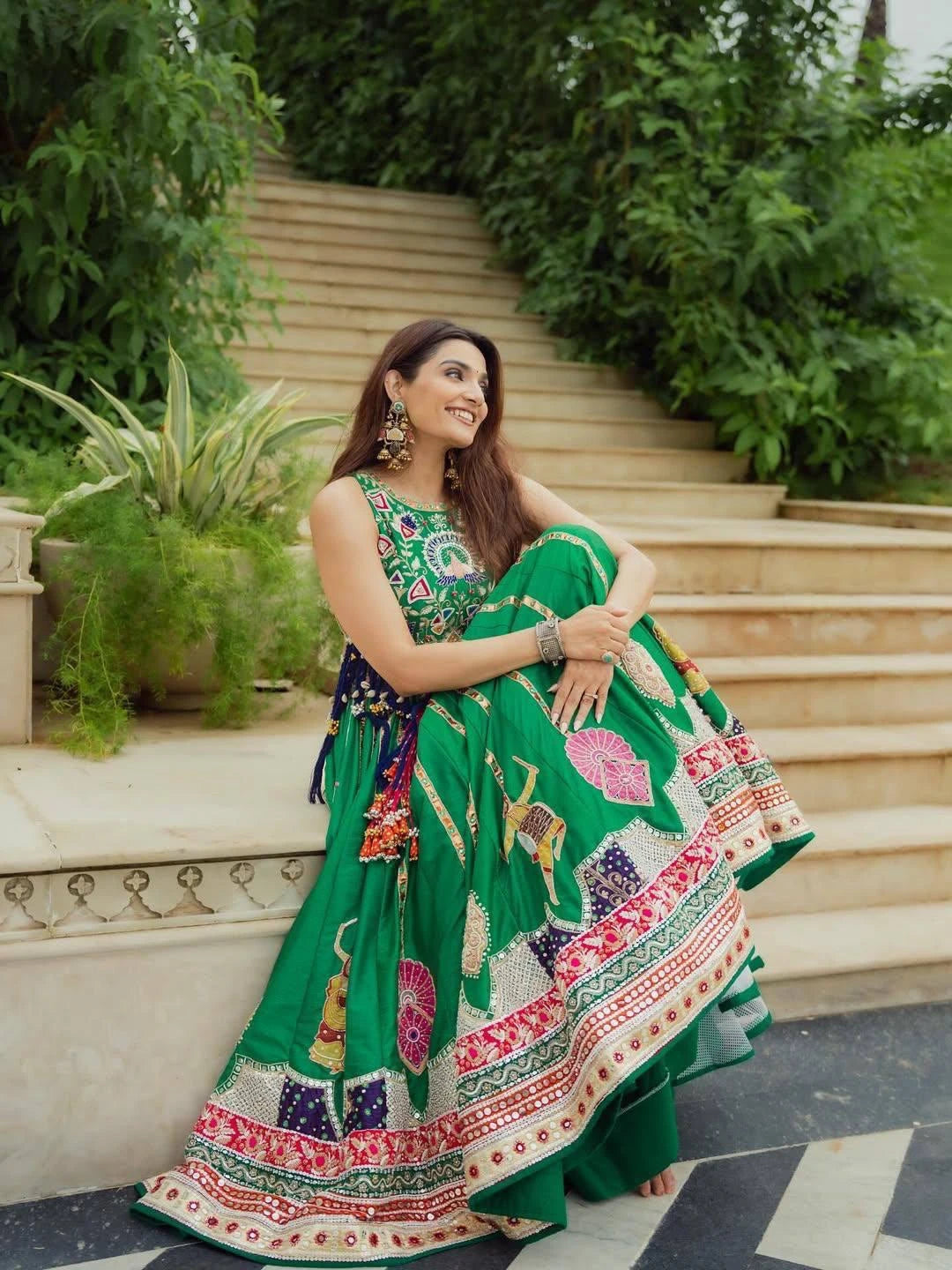 Vastra Creation's Premium Partywear Lehenga Choli Set